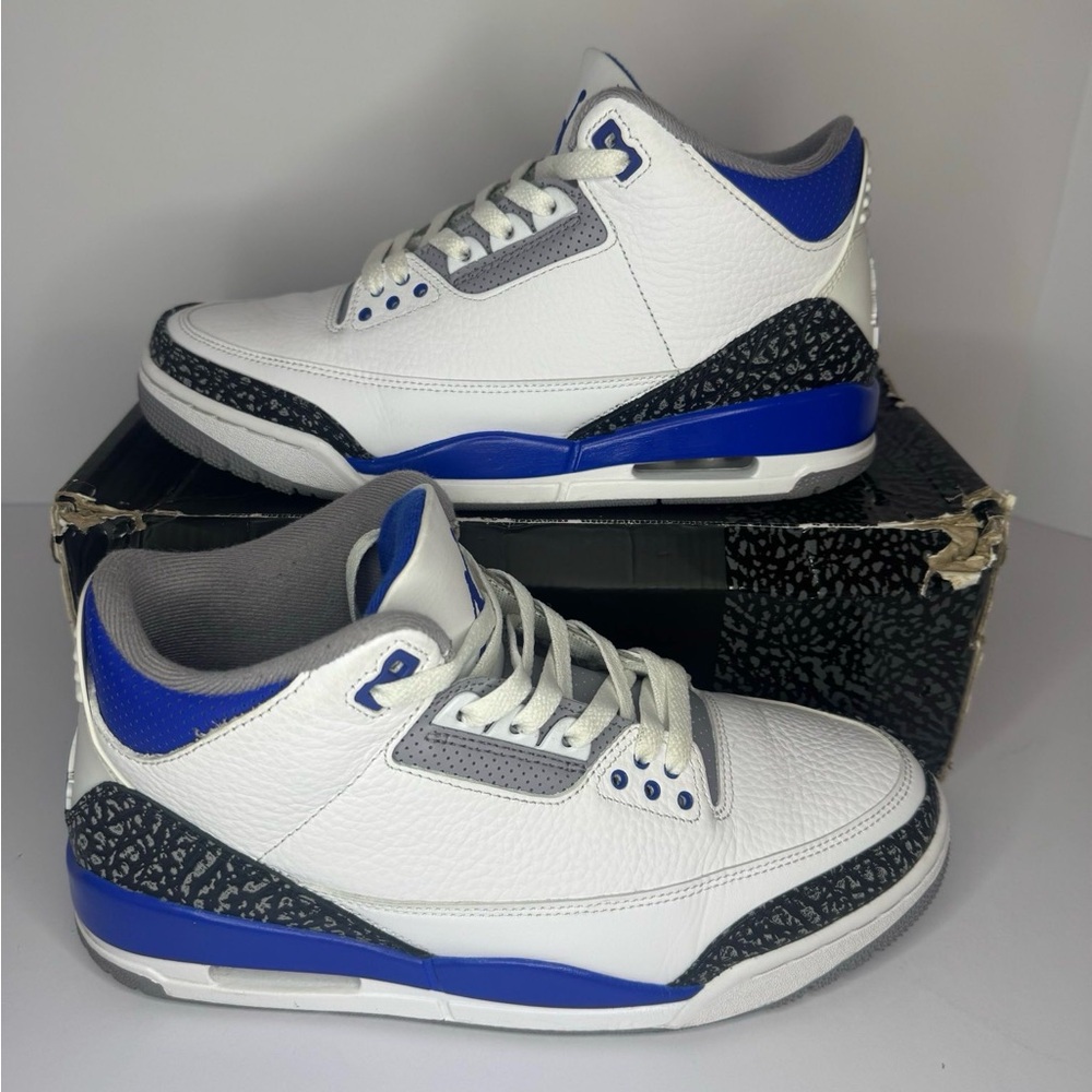 Jordan 3 Racer Blue – Used – Size 9.5 – OG Box